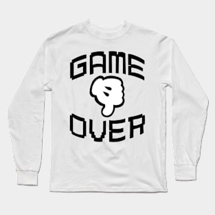 GAME OVER Long Sleeve T-Shirt